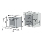 V-Zug Combair-Steam V2000 60厘米嵌入式蒸焗爐（黑色）